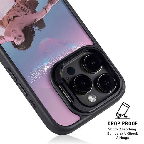 Wonder Woman 1984 (2020) Flying Pose iPhone 15 Pro Kickstand Case